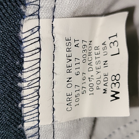 Vintage. Made in USA. Levi's. Dacron Polyester Pants. Men's w38 l31 - Picture 2 of 15